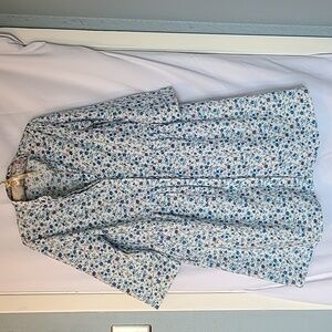 Tuckernuck cottagecore Shirtdress Size L